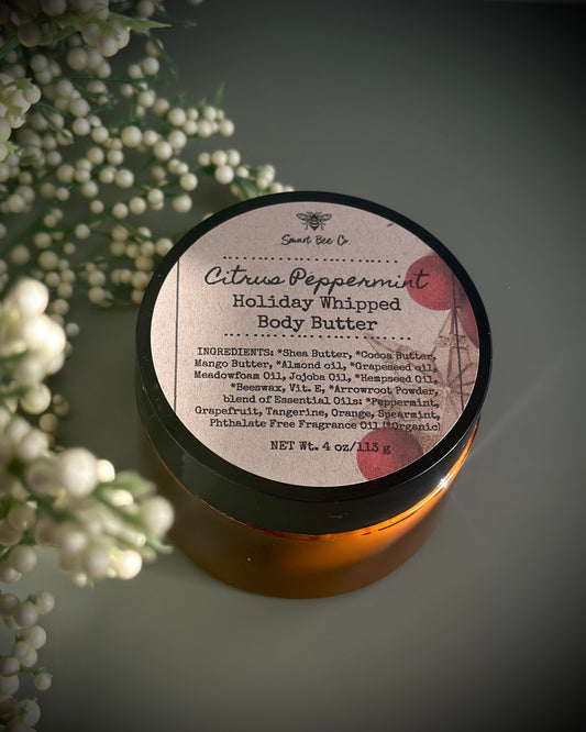 Citrus Peppermint Whipped Body Butter