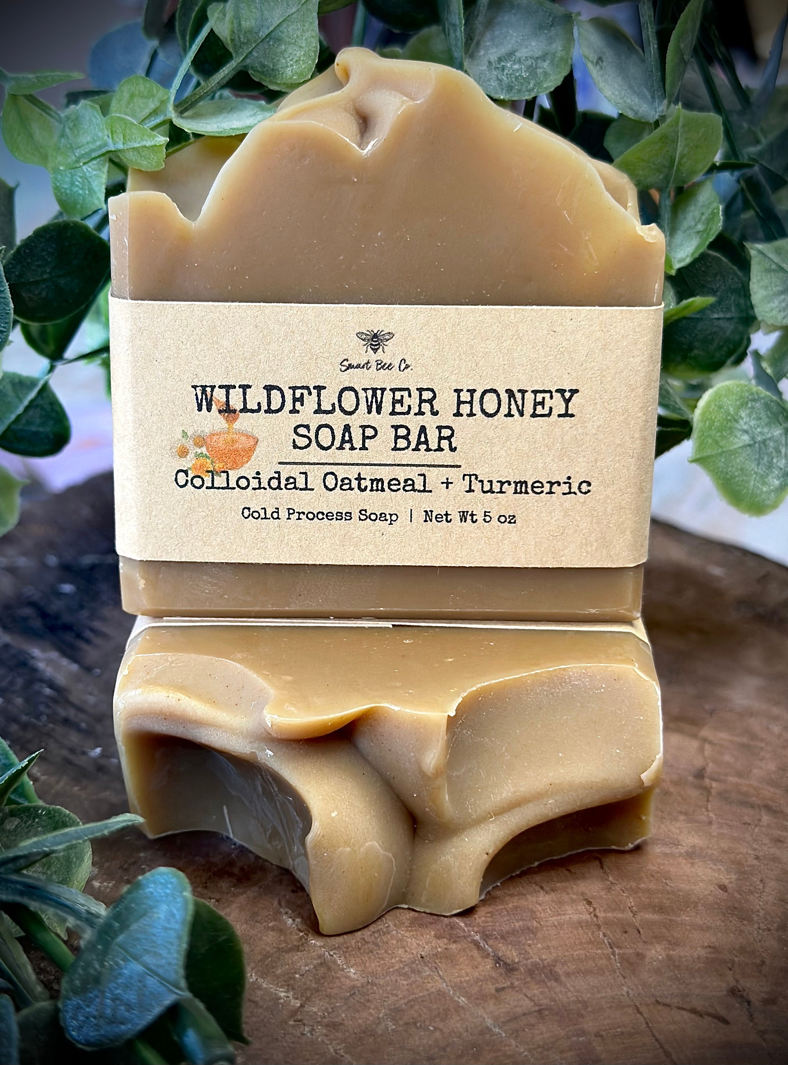 Wildflower Honey Natural Soap Bar Smartbeeco