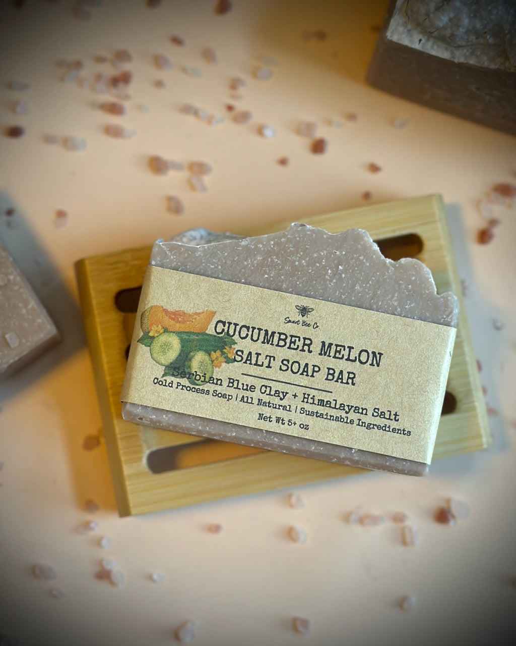 Cucumber Melon Himalayan Salt Soap