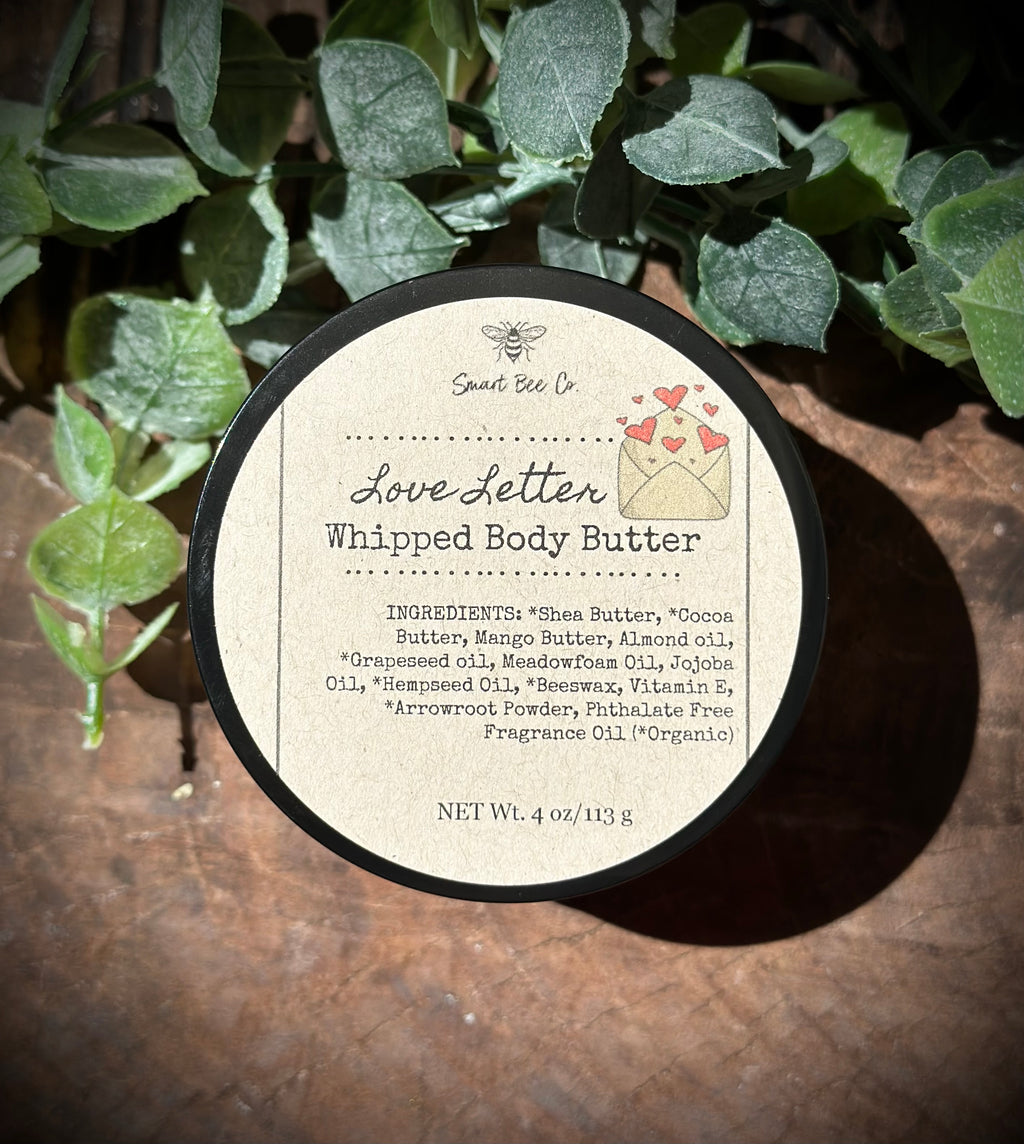 Whipped body butter
