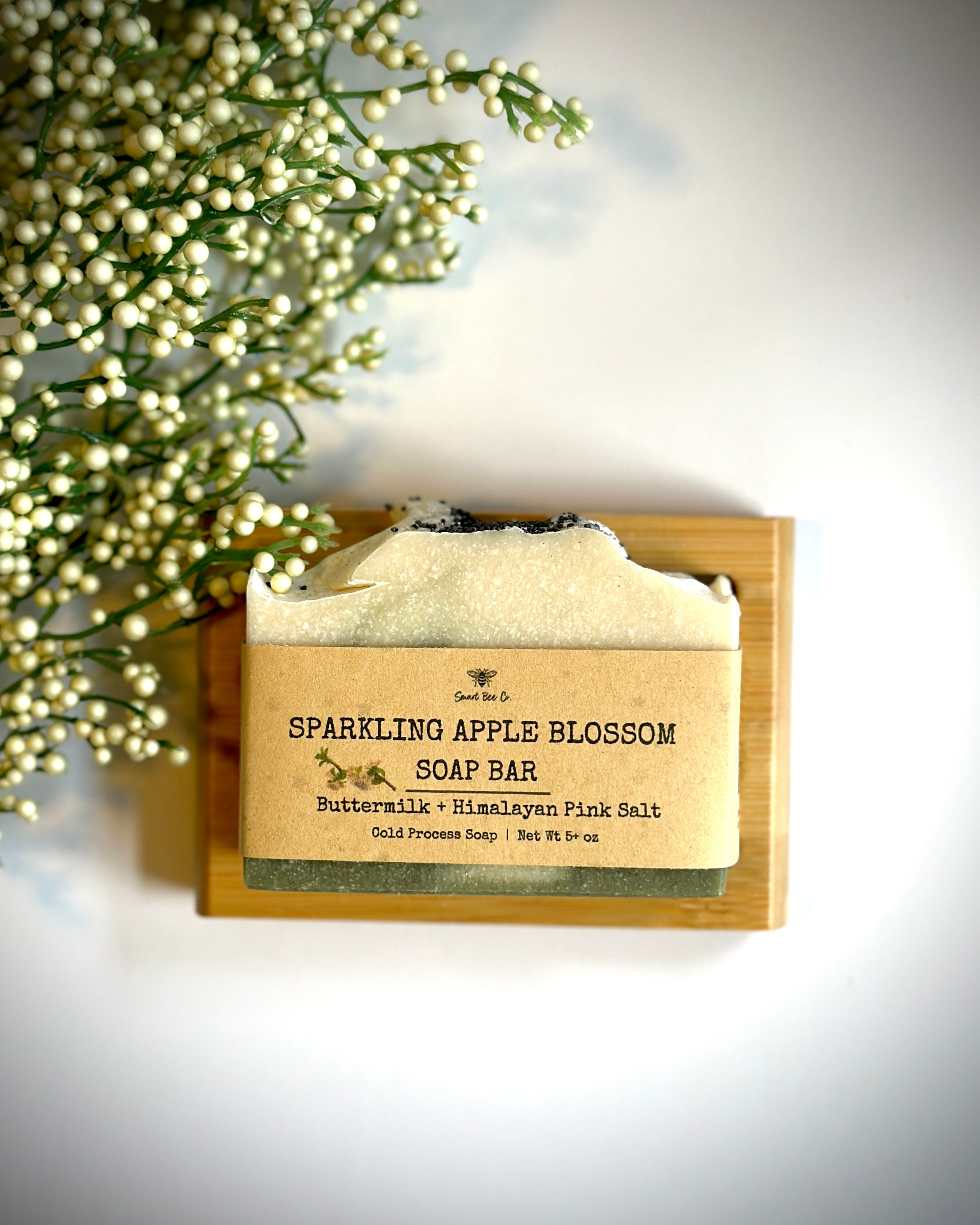 Sparkling Apple Blossom Salt Soap