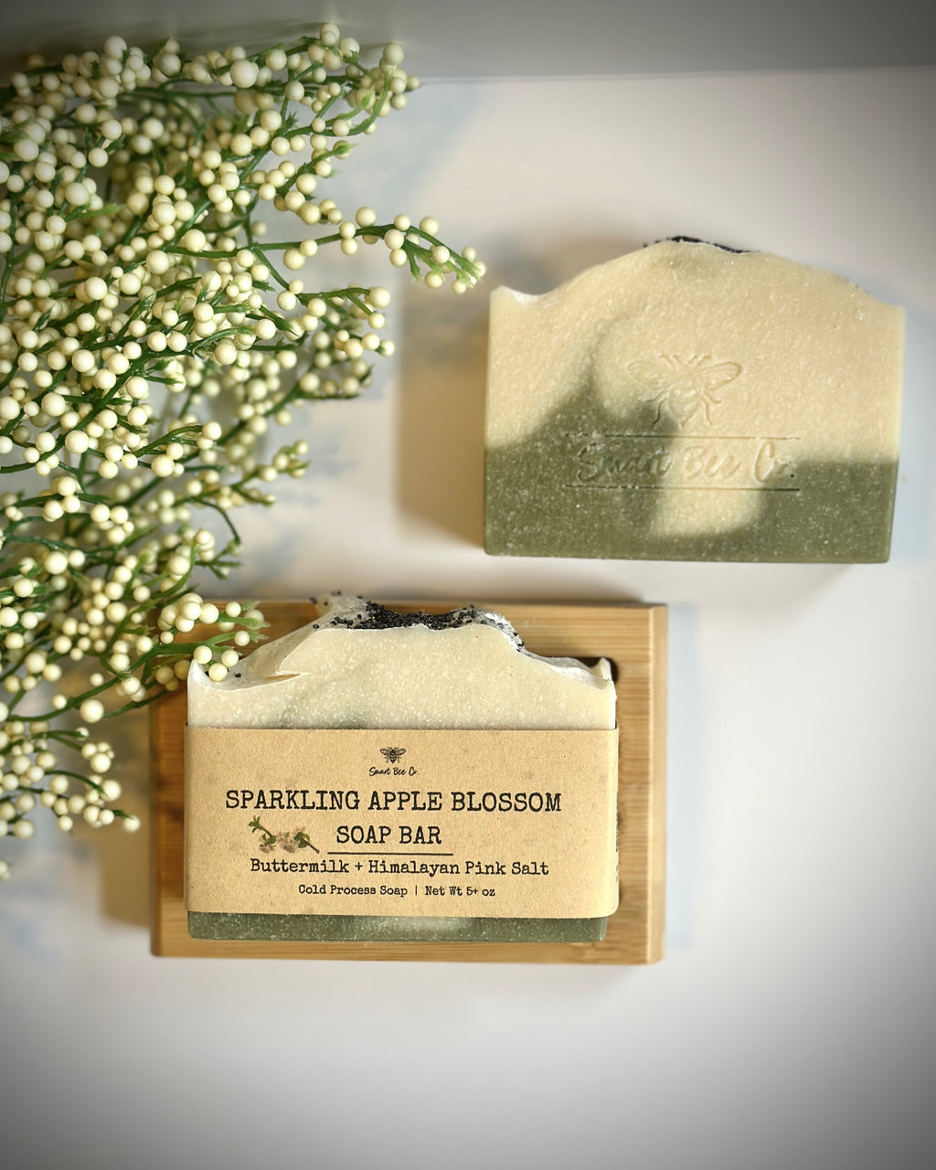 Sparkling Apple Blossom Salt Soap