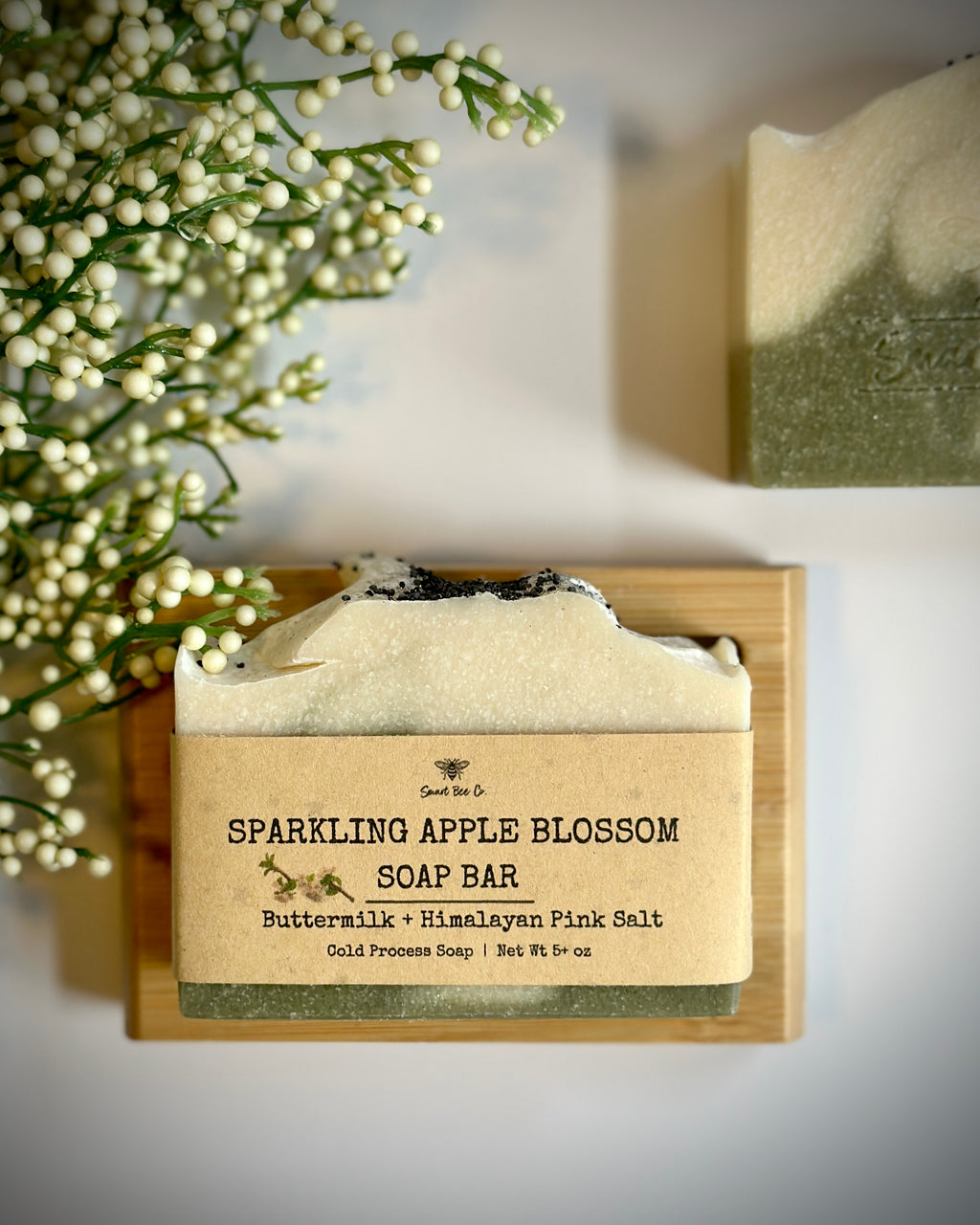 Sparkling Apple Blossom Salt Soap