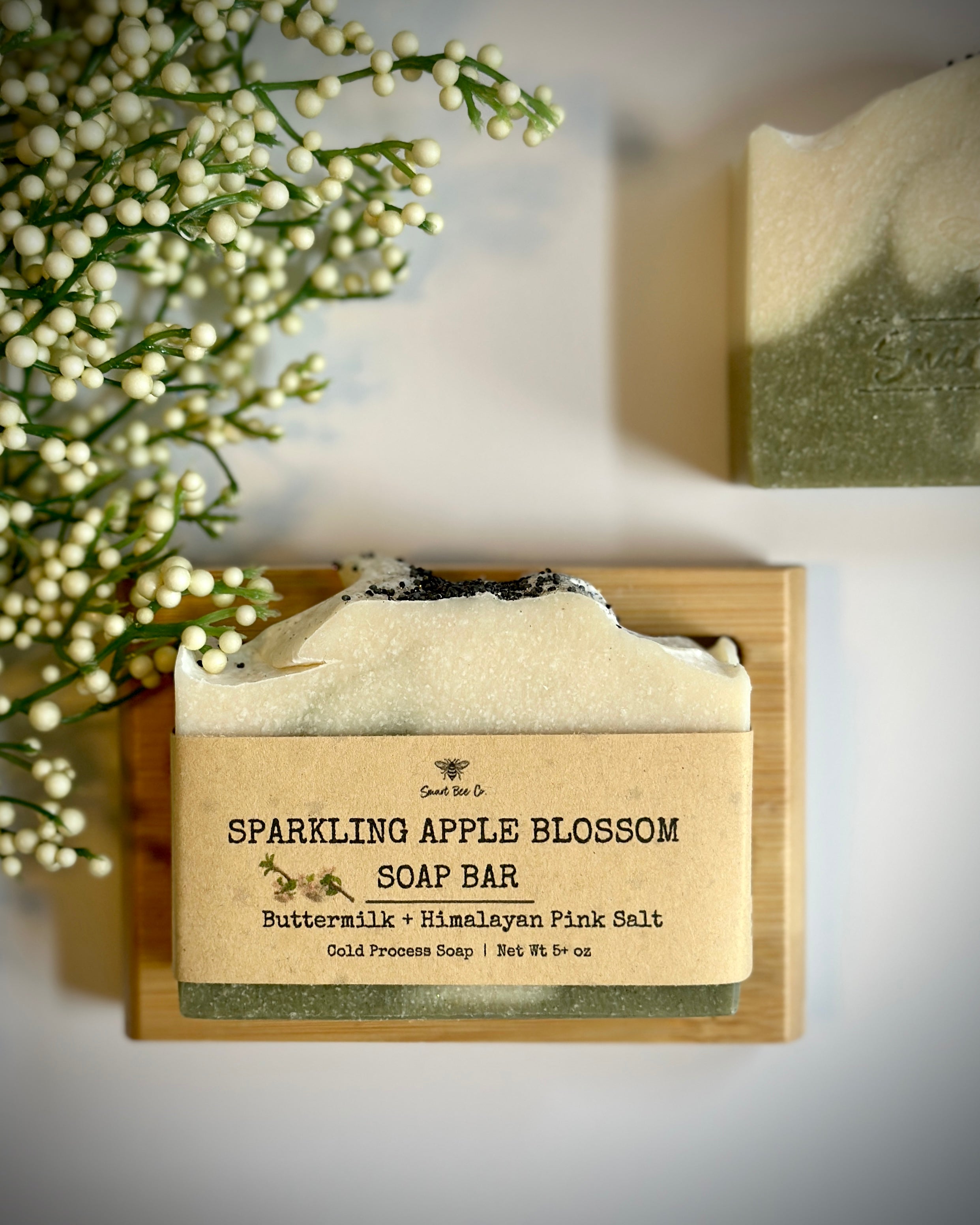 Sparkling Apple Blossom Salt Soap