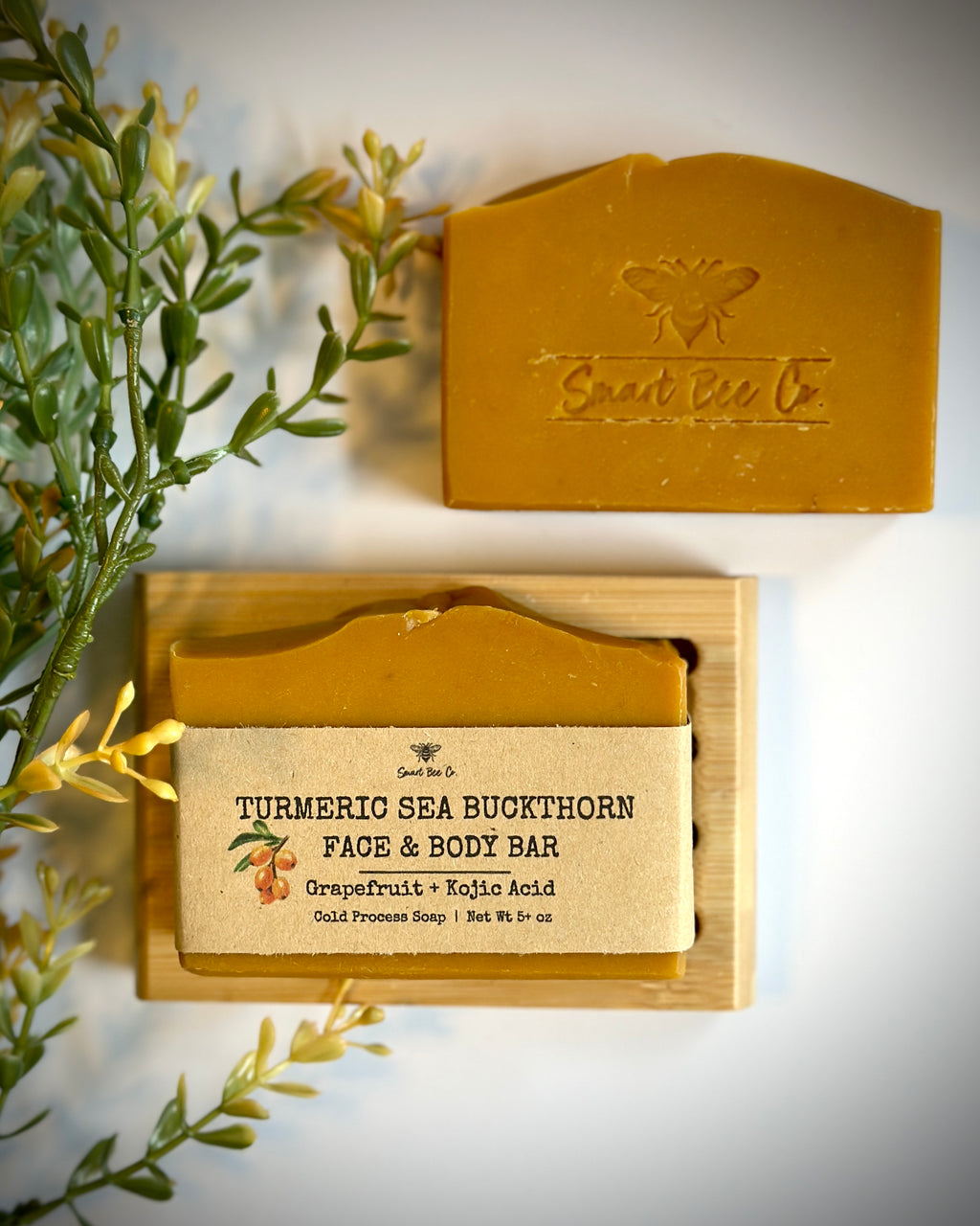 Turmeric Sea Buckthorn Face Body Soap