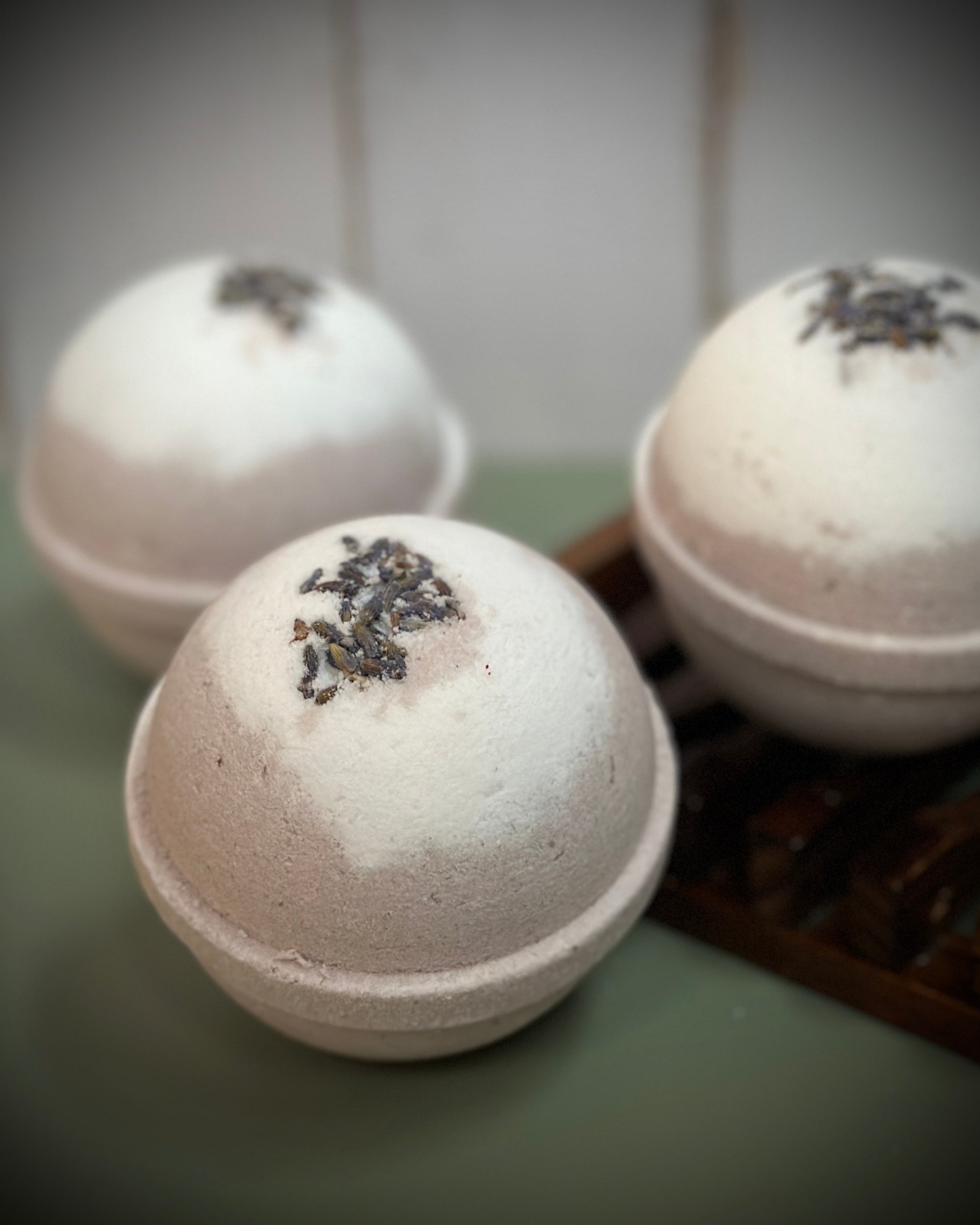 Lavender Vanilla Fizzy Bath Bomb