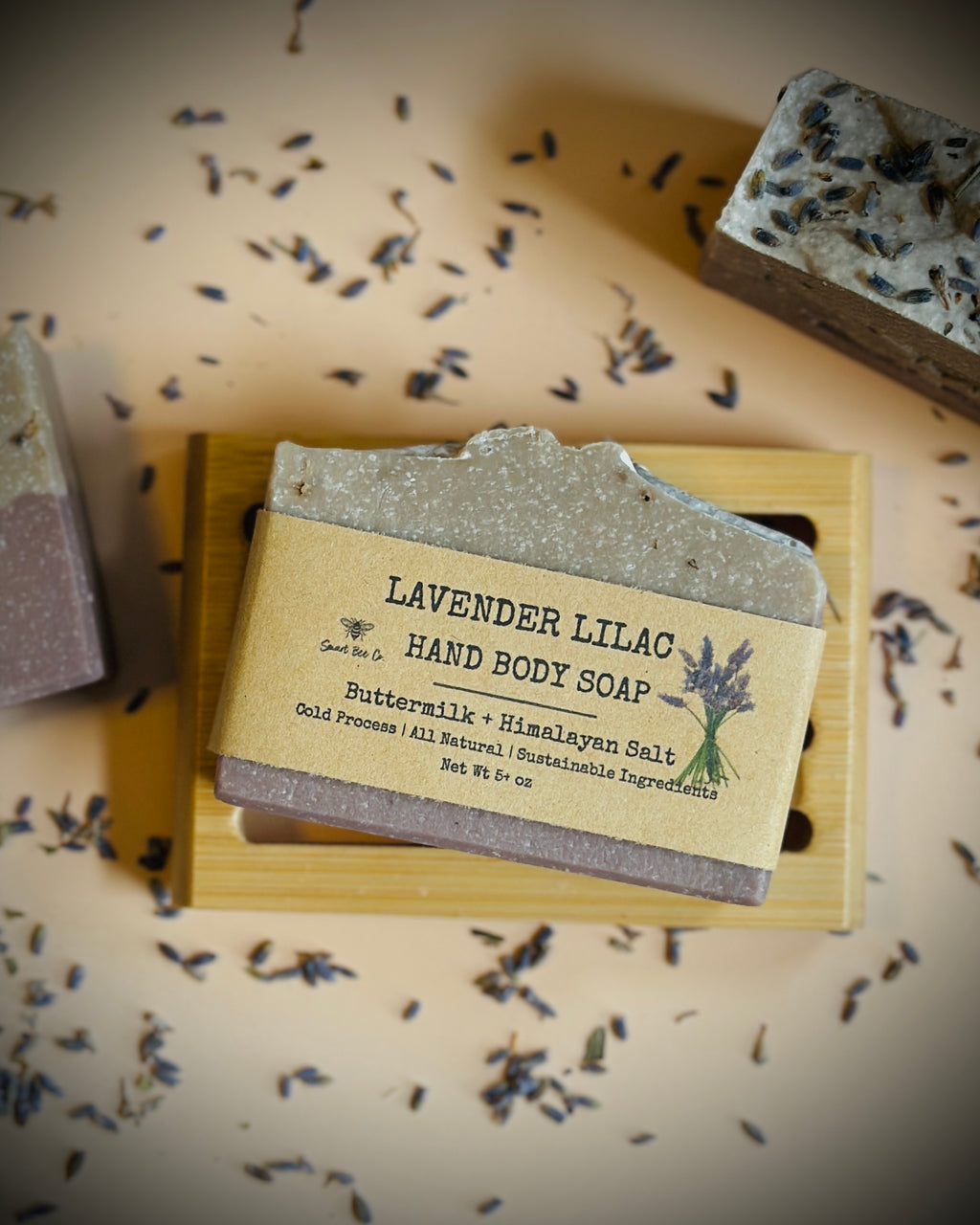 Lavender Lilac Salt Soap