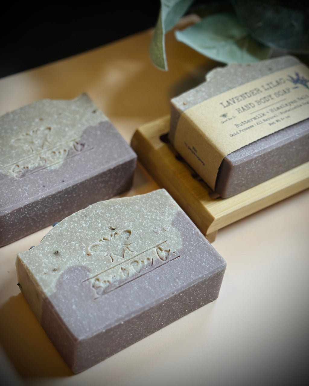Lavender Lilac Salt Soap