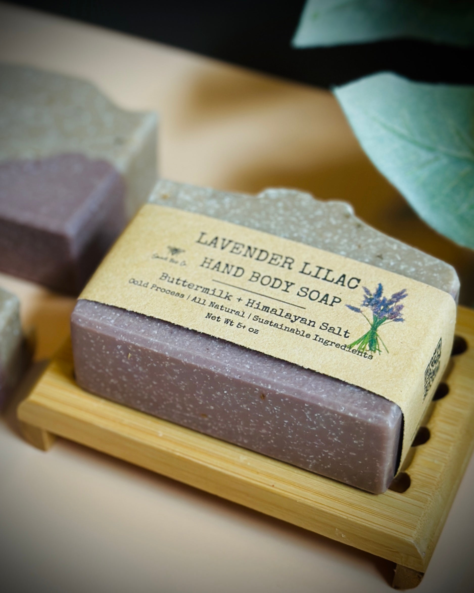 Lavender Lilac Salt Soap
