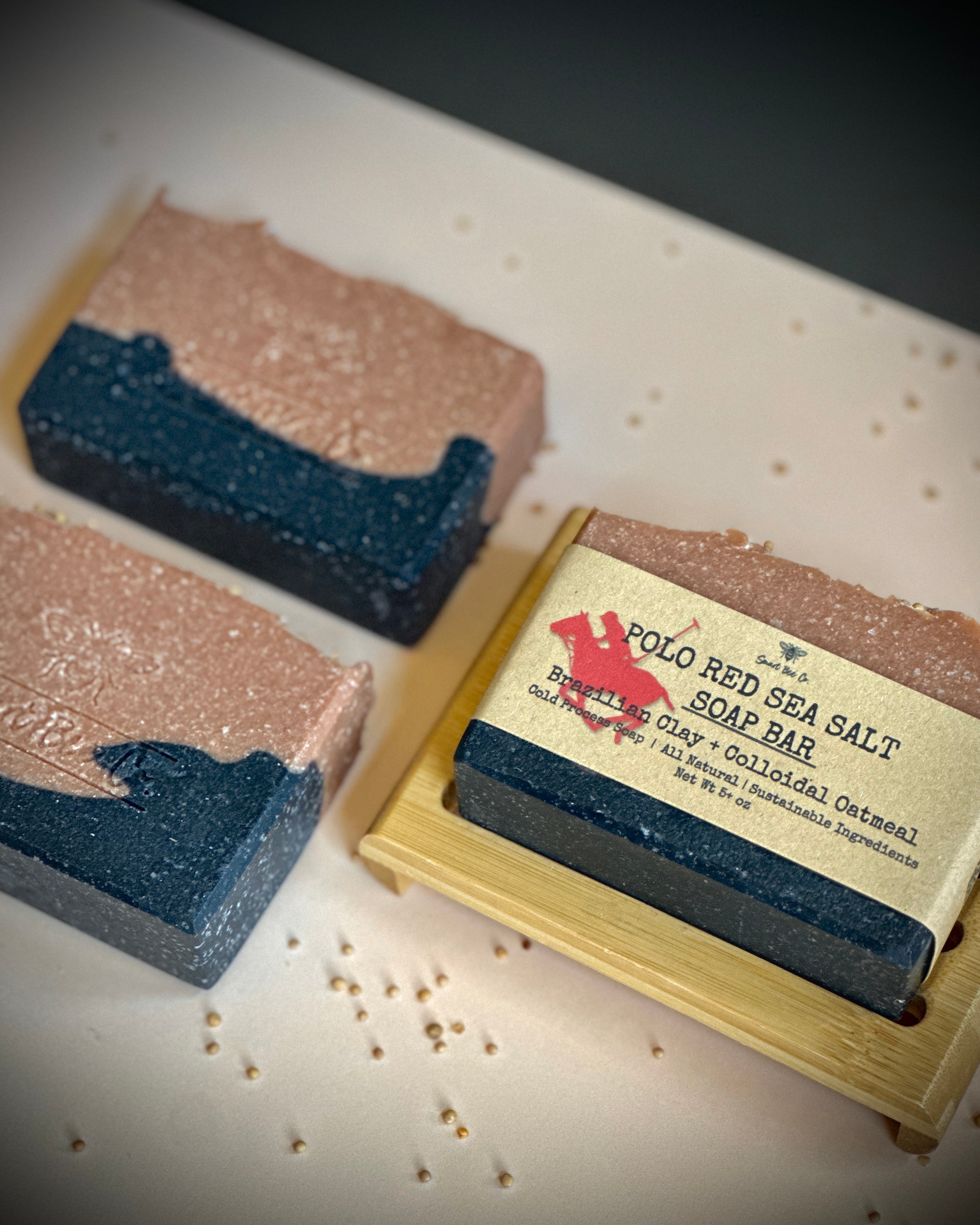 Polo Red Sea Salt Natural Soap
