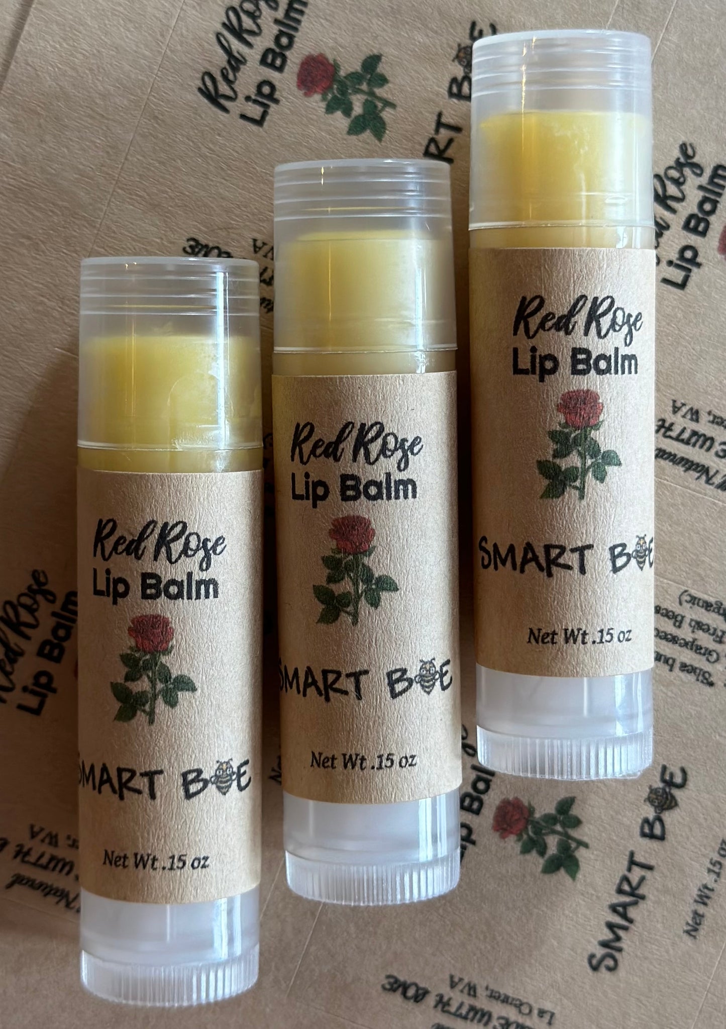 Red Rose Lip Balm