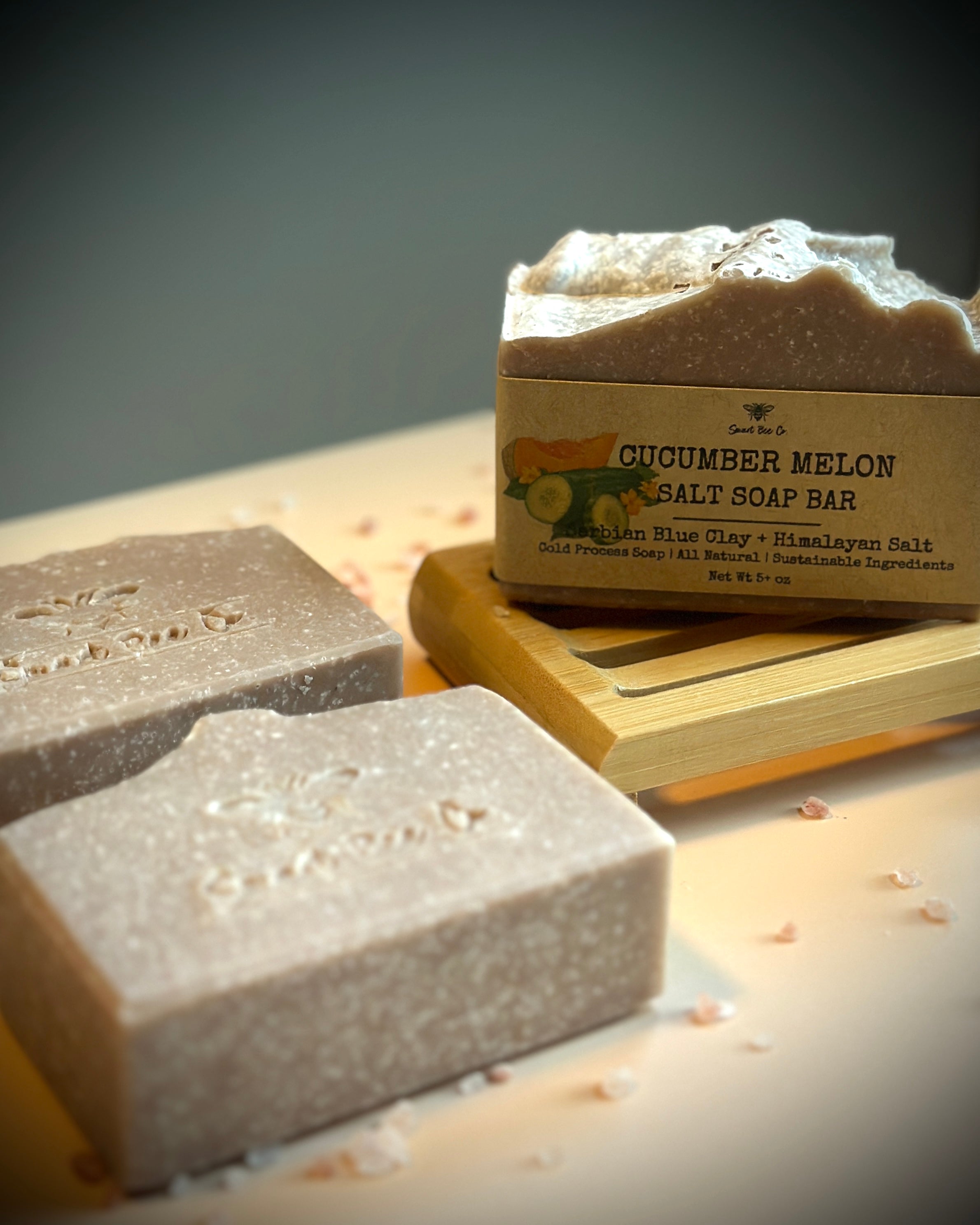Cucumber Melon Himalayan Salt Soap