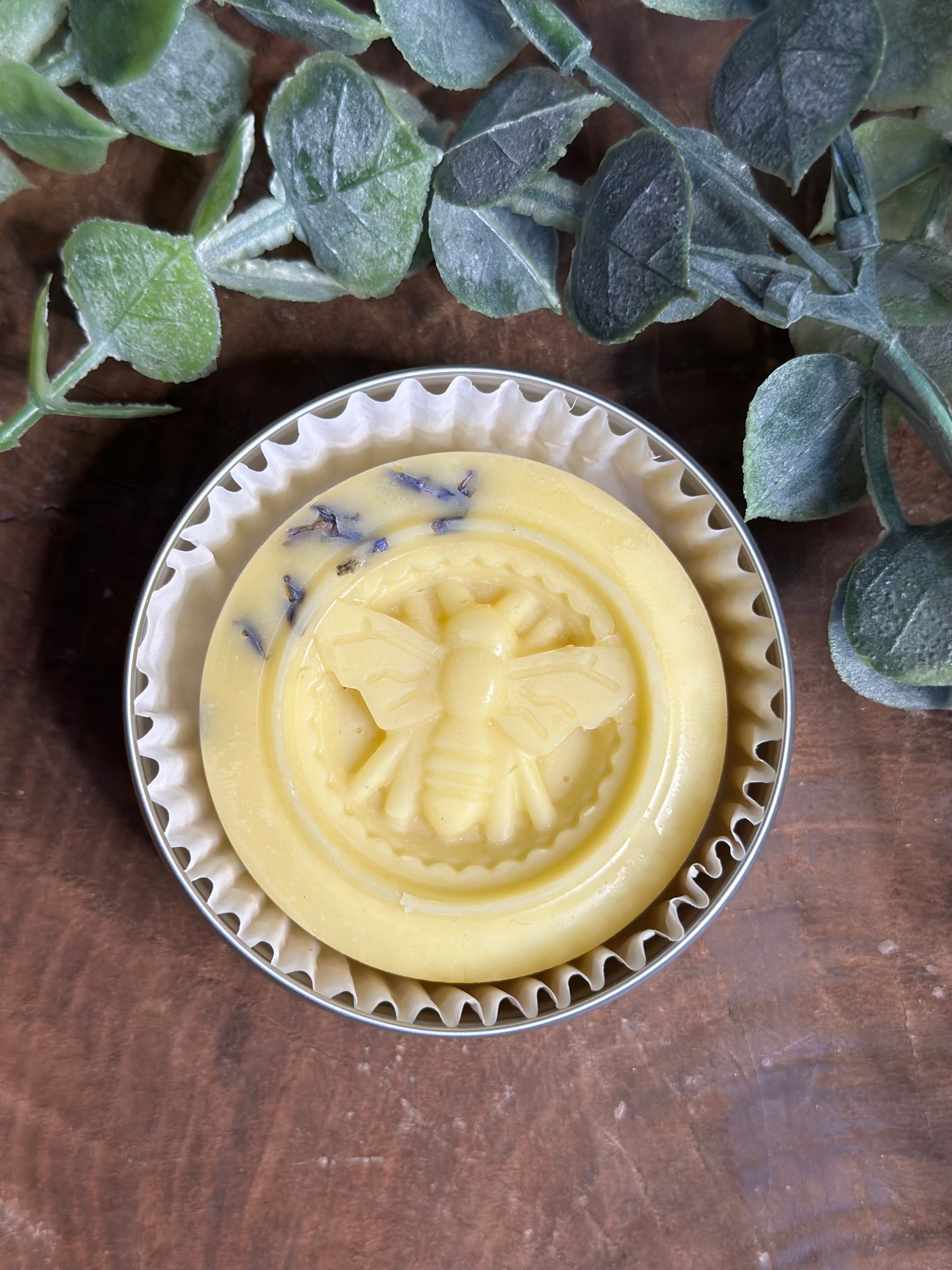 Lavender Solid Lotion Bar ~ Safe for babies