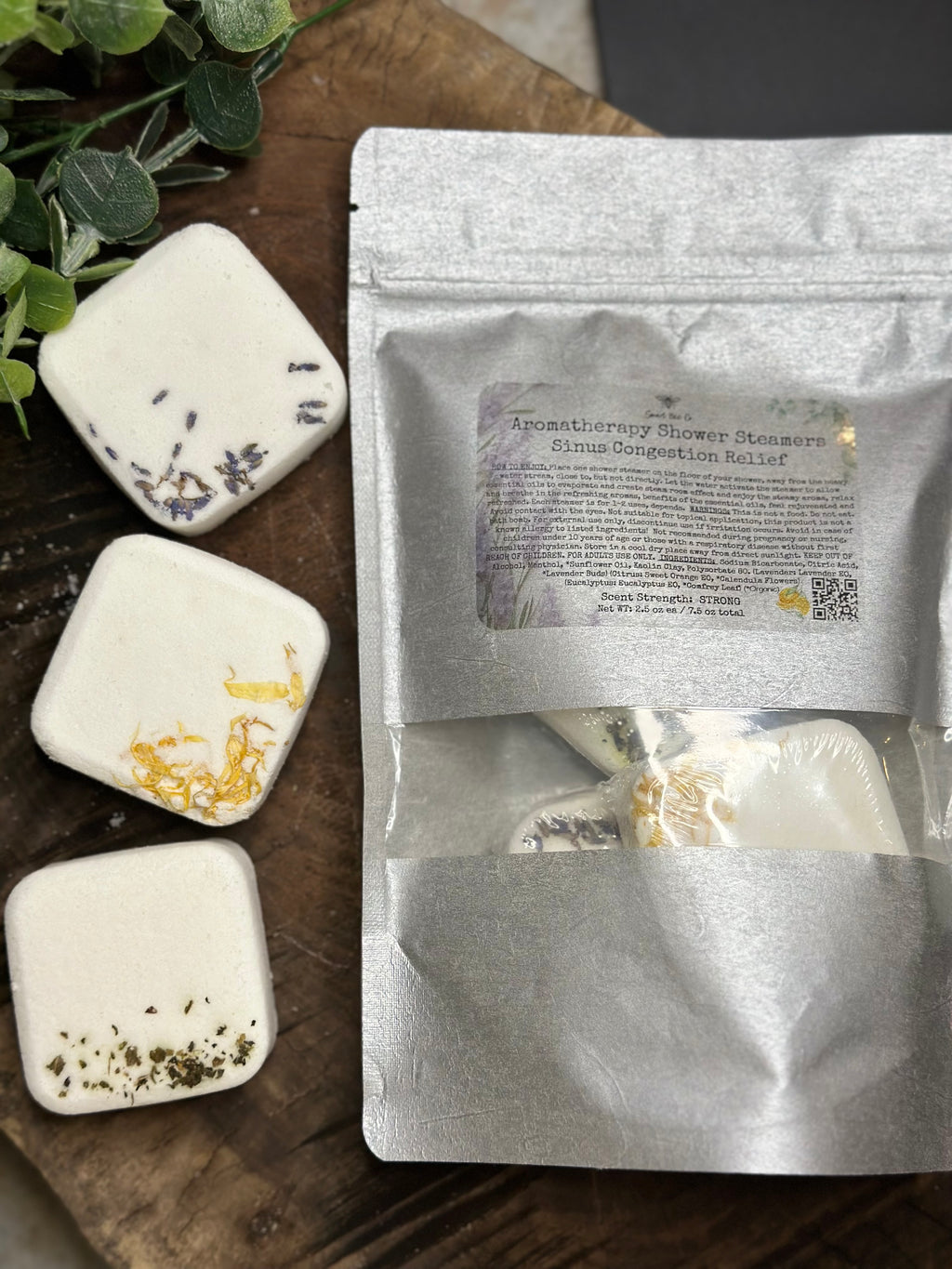 3 Pack Aromatherapy Shower Steamers