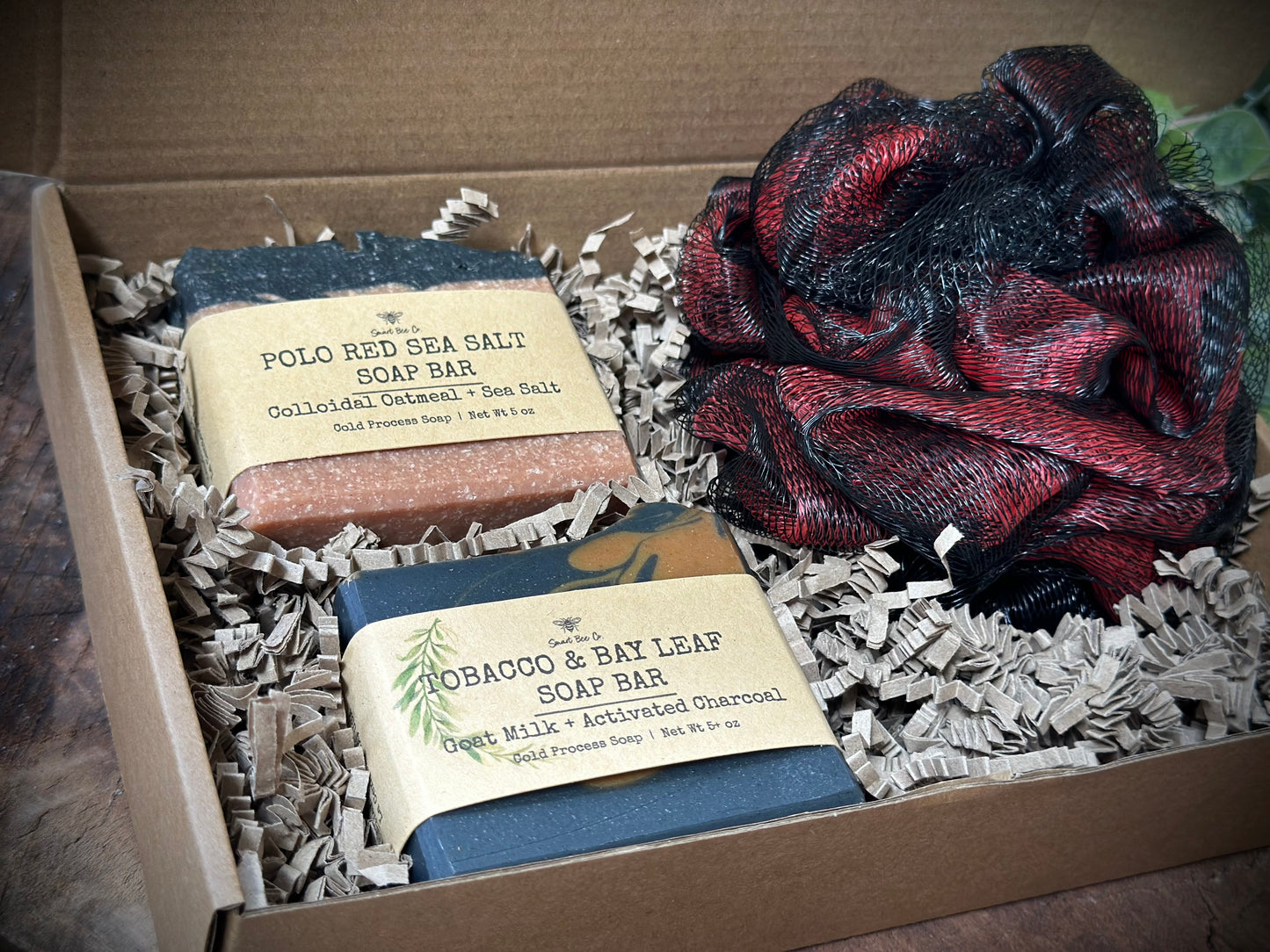 Handmade men’s soap gift box second