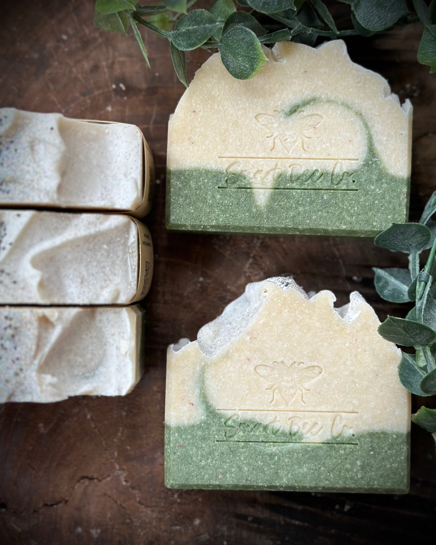 Sparkling Apple Blossom Salt Soap