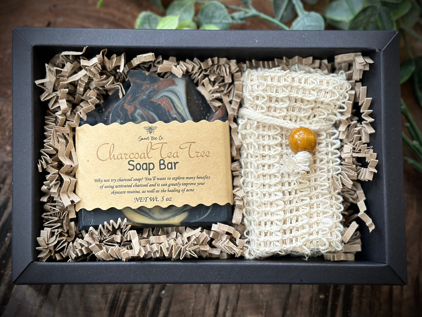 Set of one - Charcoal Tea Tree Gift Box