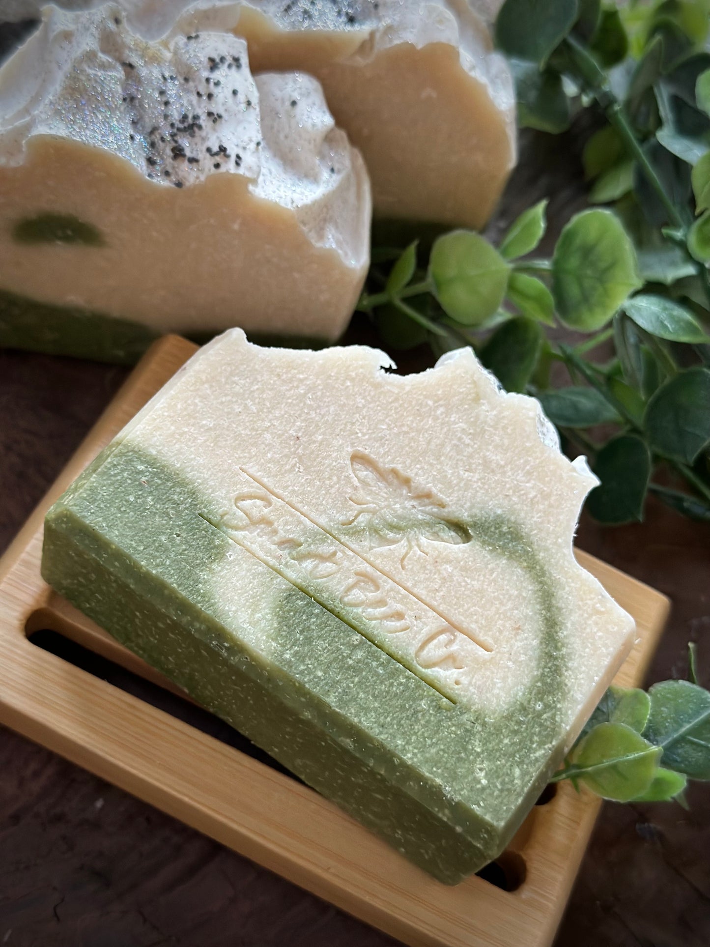 Sparkling Apple Blossom Salt Soap