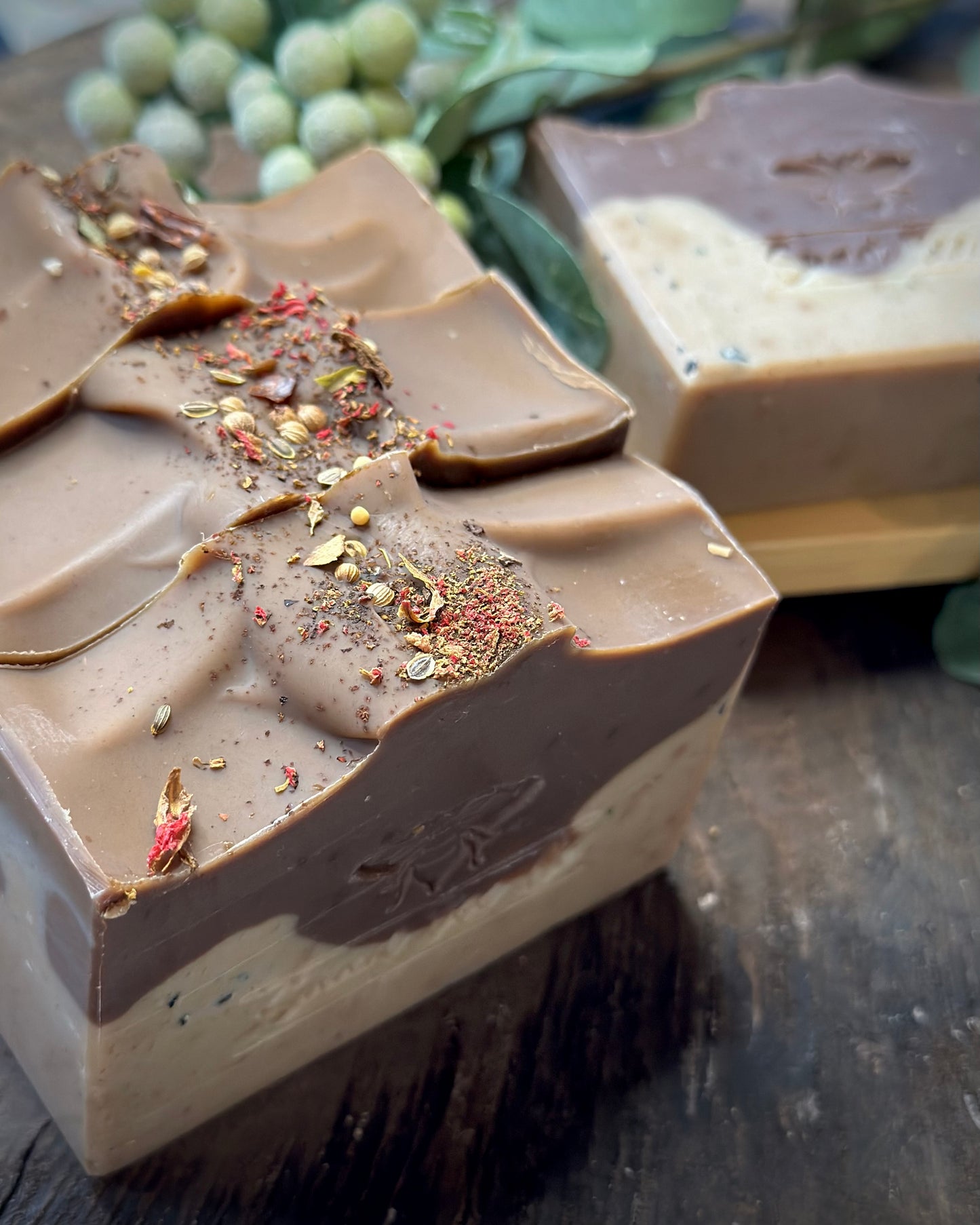 Peppermint Hot Cocoa Soap Bar