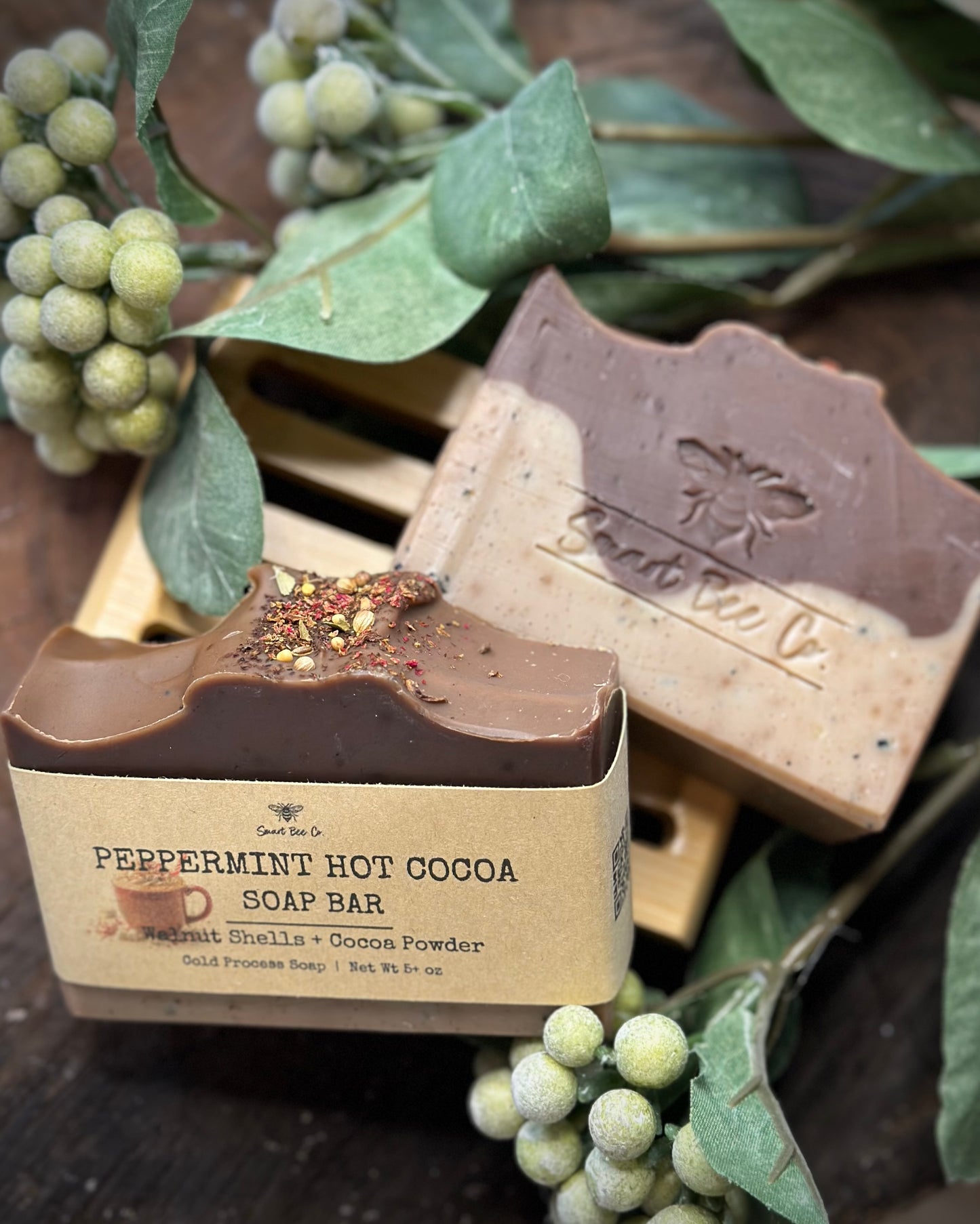 Peppermint Hot Cocoa Soap Bar