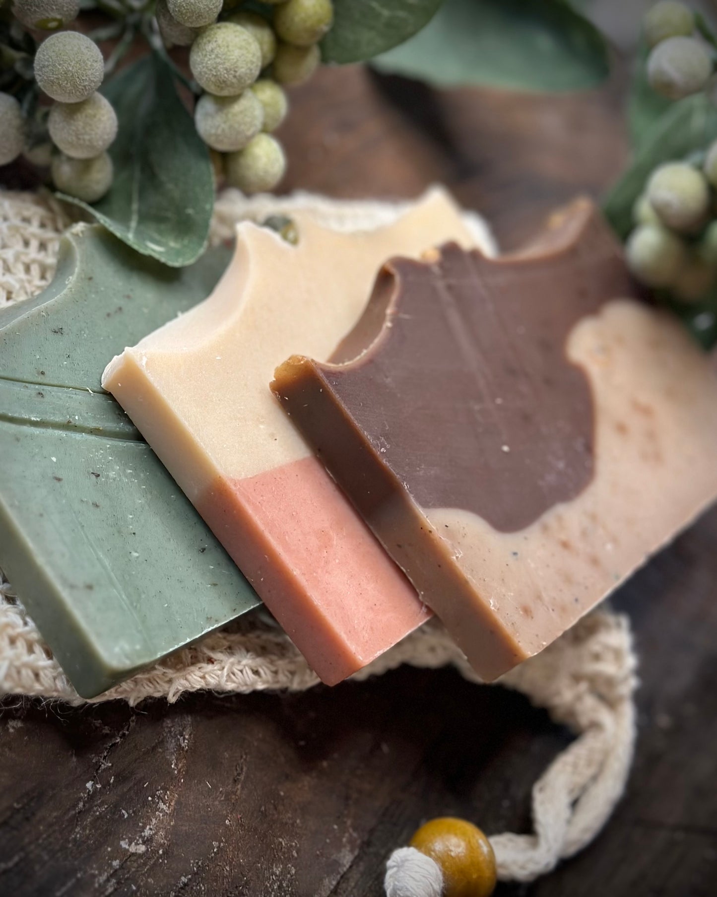 Christmas Soap Bars + Gift Set