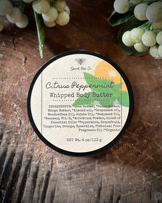 Citrus Peppermint Whipped Body Butter