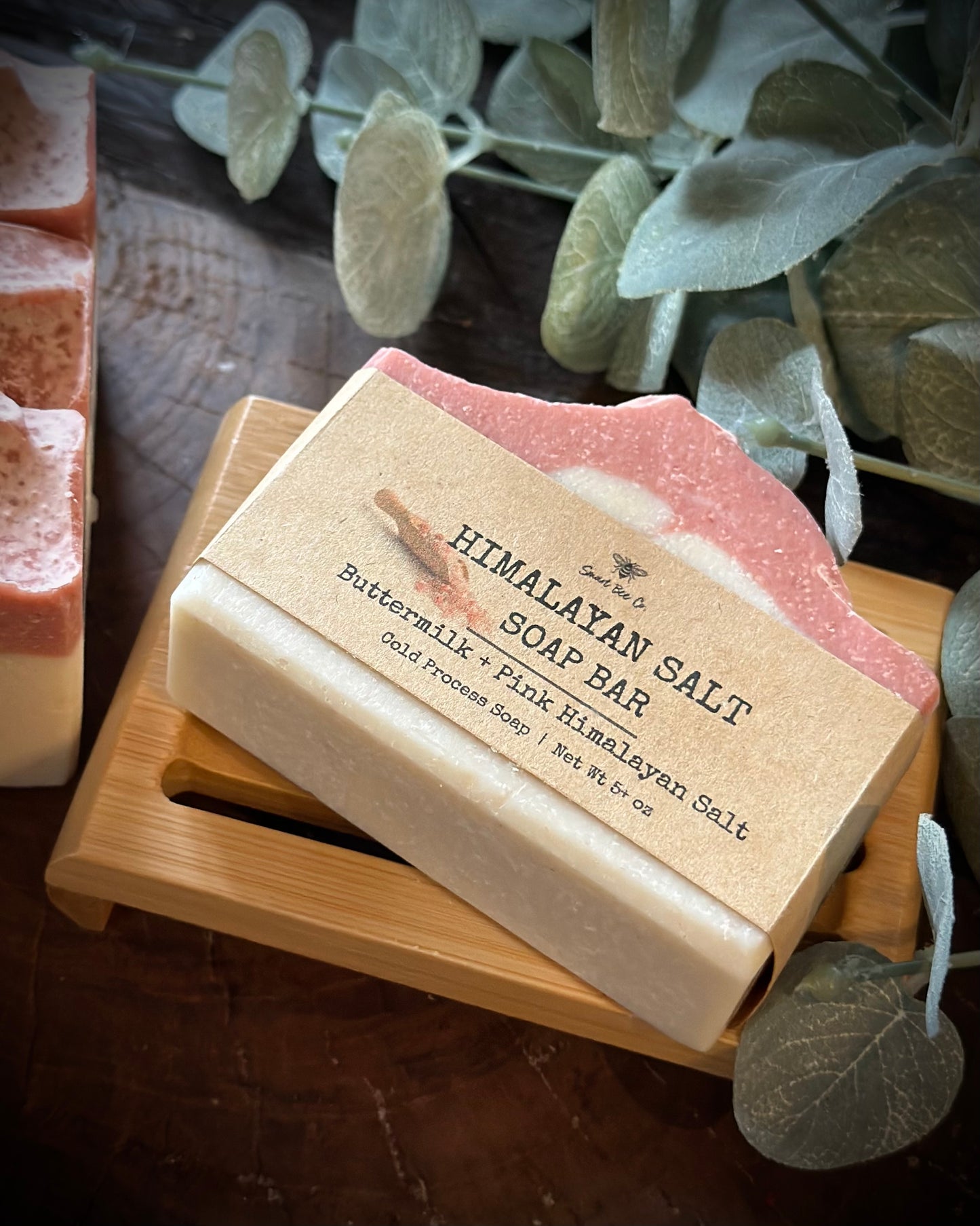 Handcrafted soap, natural organic cold process