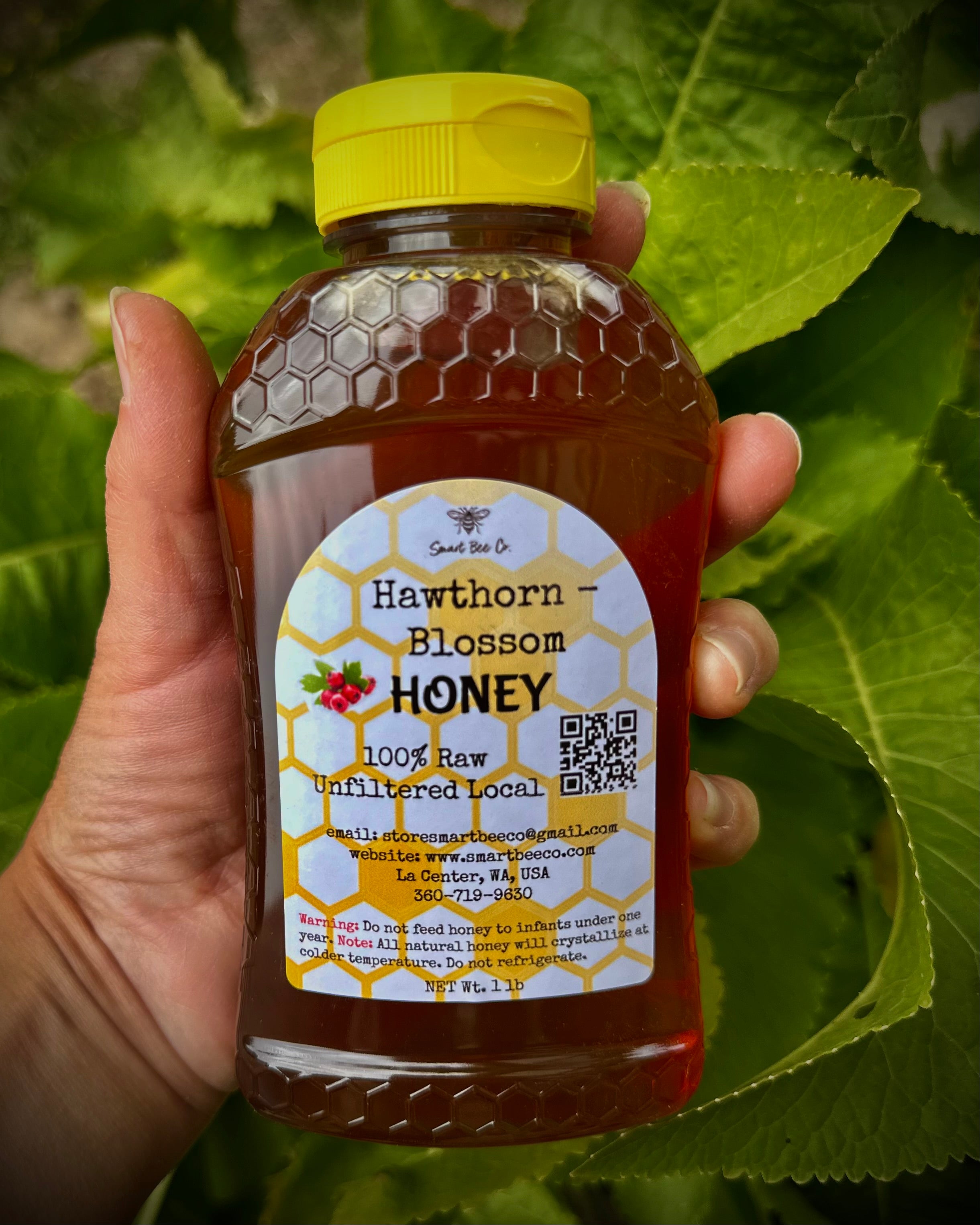 Hawthorn Blossom Honey 1lb