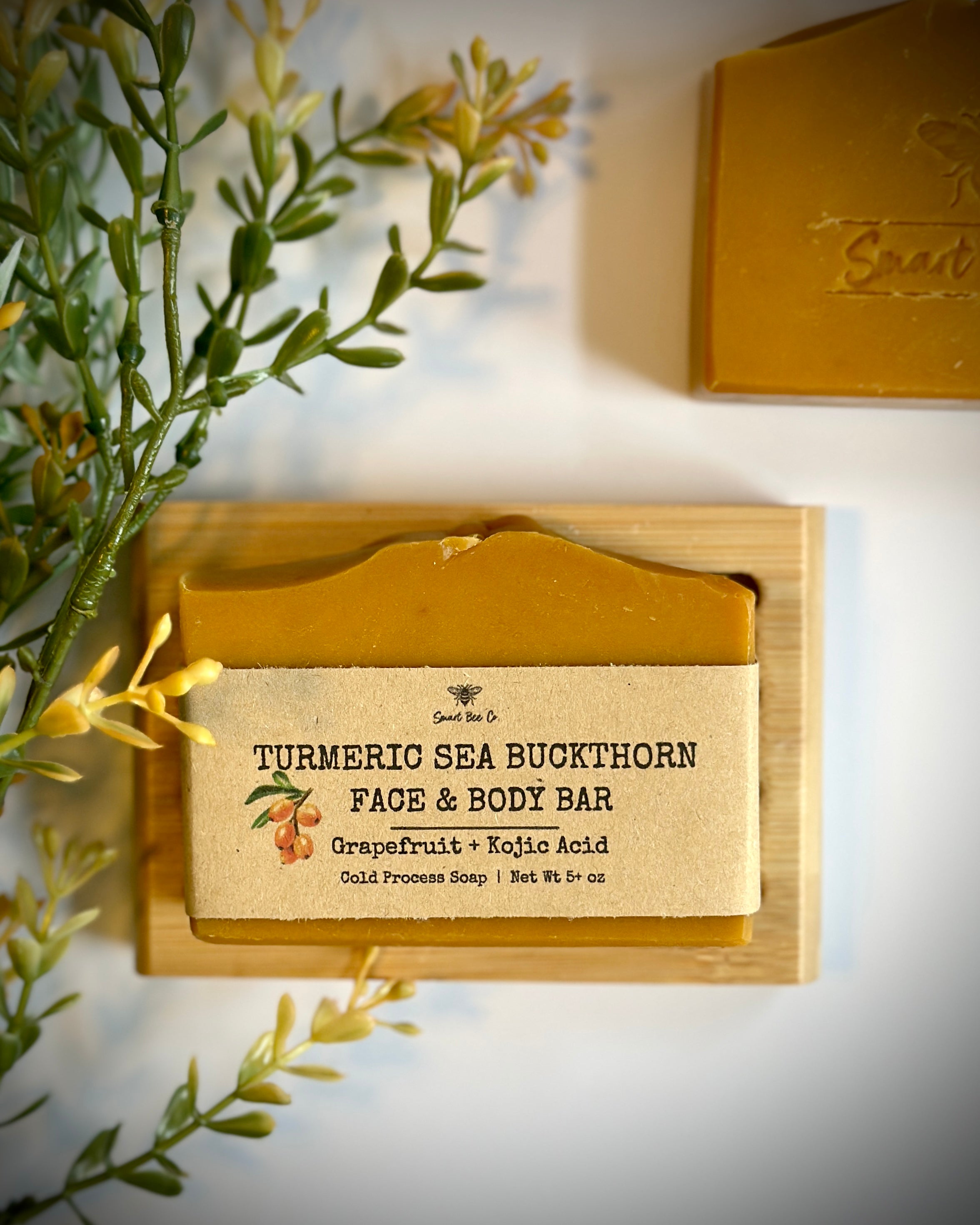 Turmeric Sea Buckthorn Face Body Soap