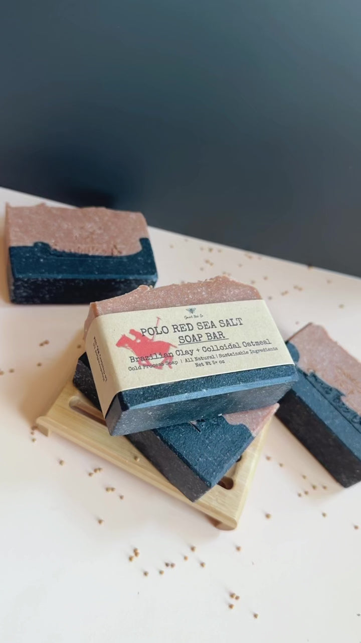 Polo Red Sea Salt Natural Soap