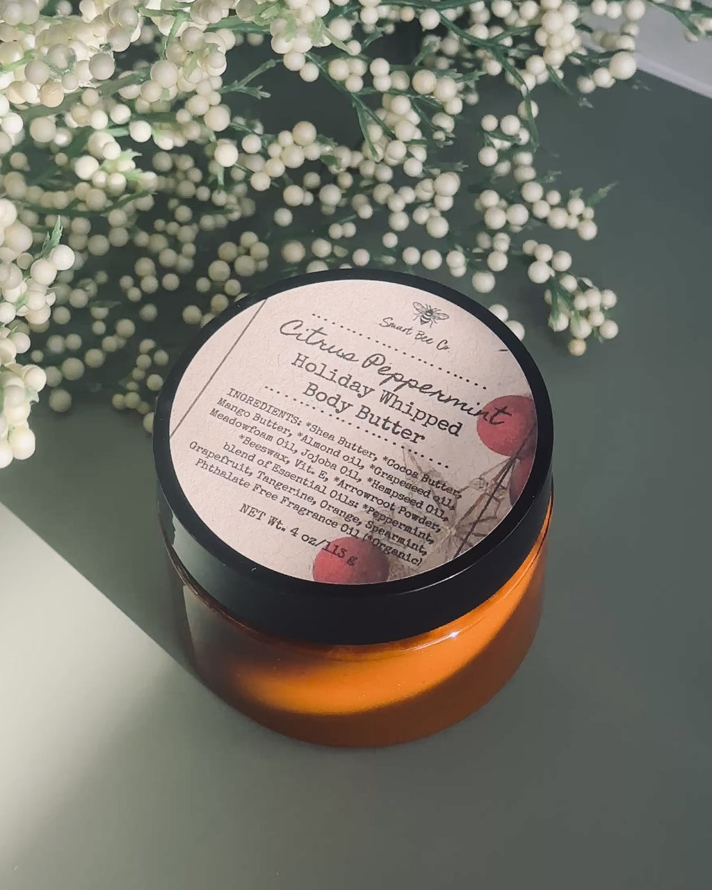 Citrus Peppermint Whipped Body Butter