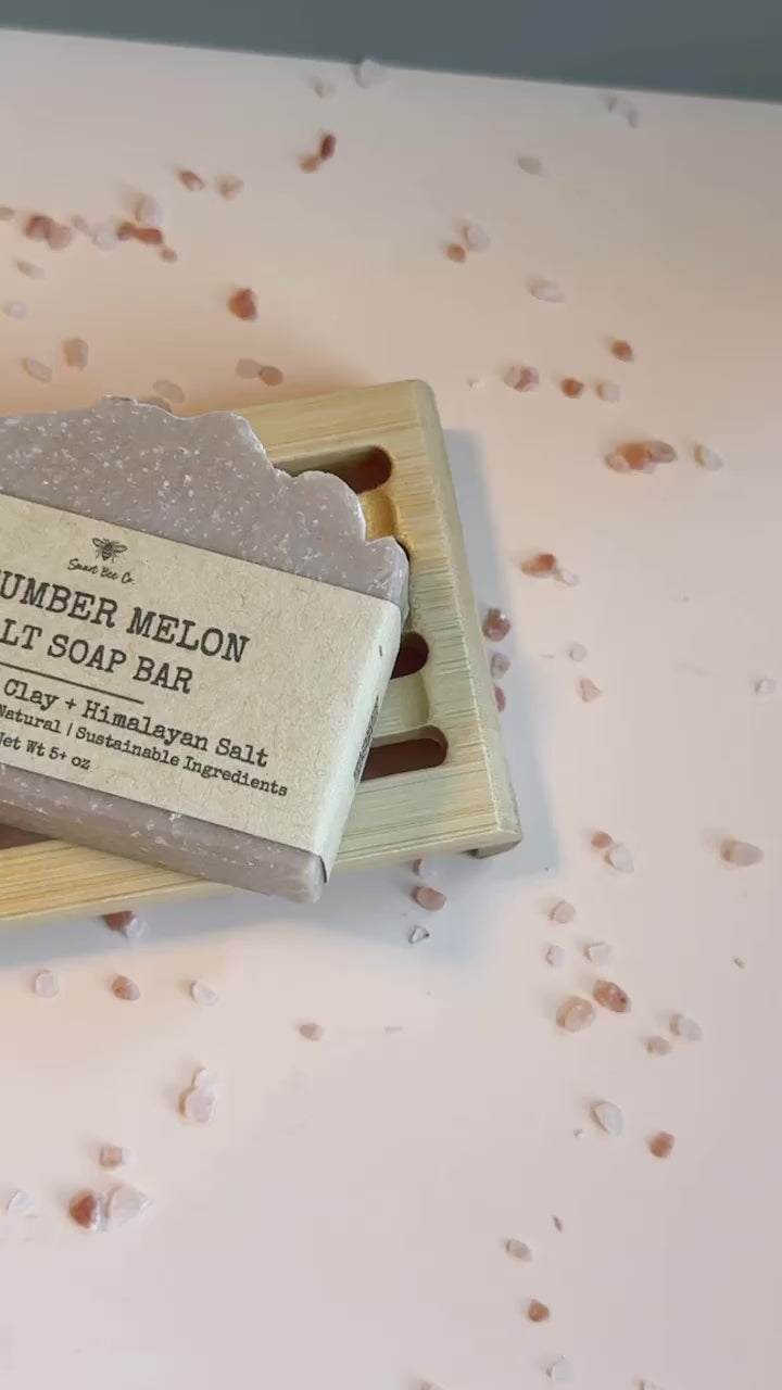 Cucumber Melon Himalayan Salt Soap